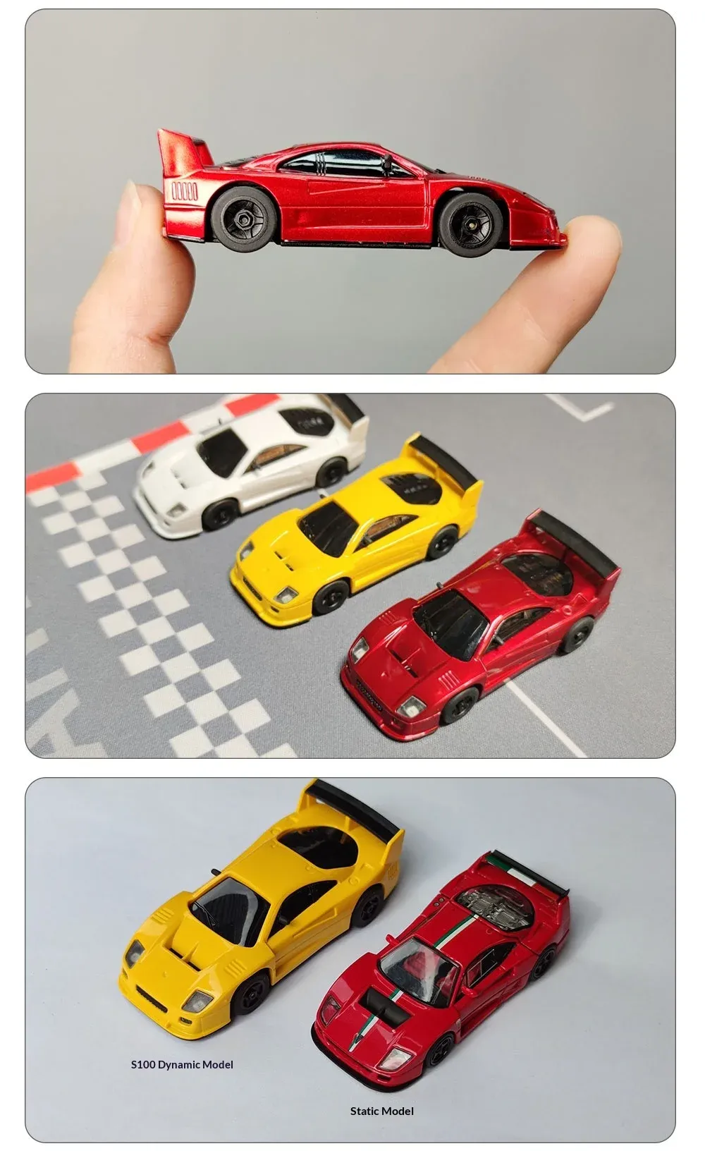 LDARC S100 1:64 Mini Drift Mosquito Car