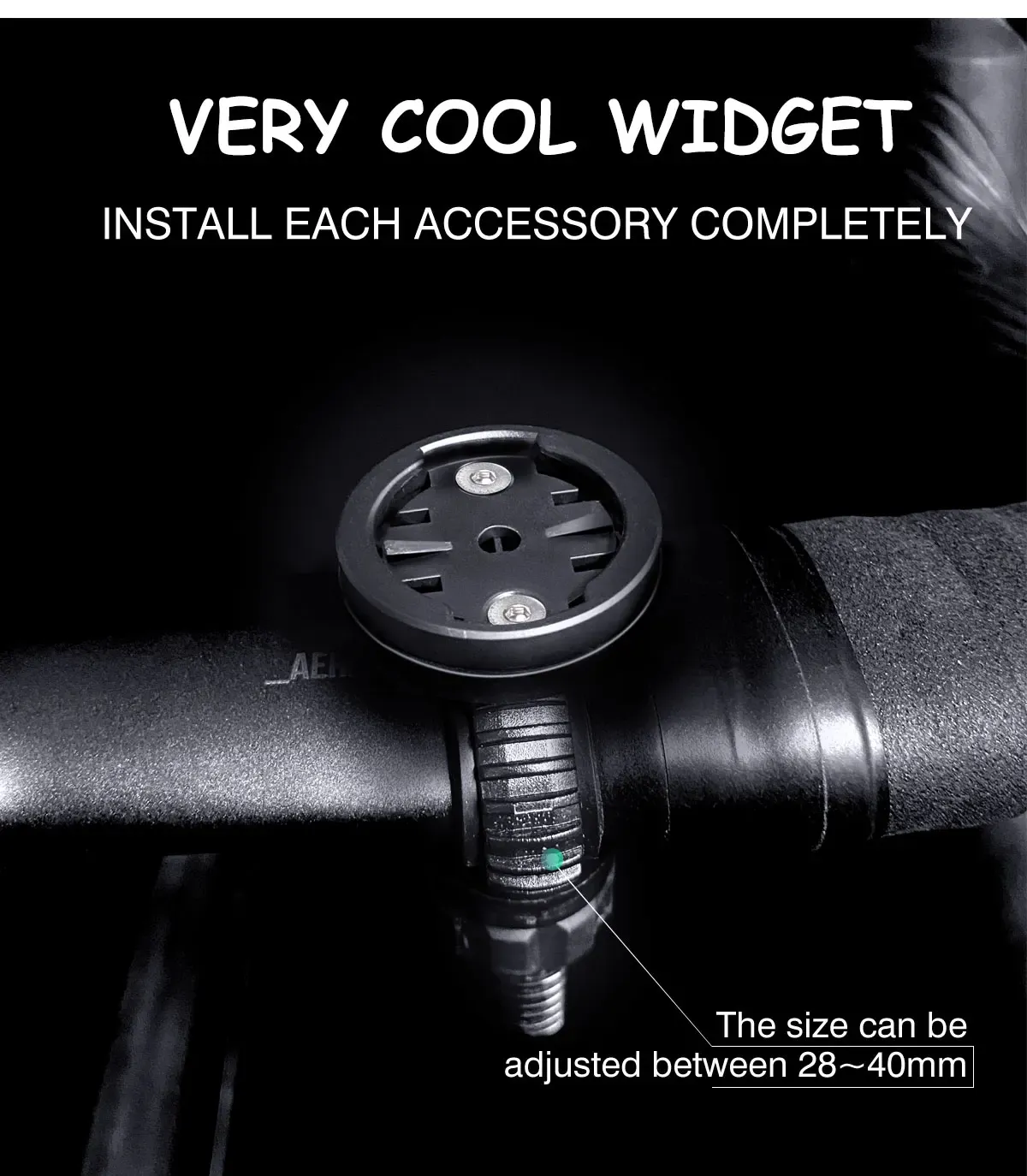 CYCLAMI Rotating Bike Computer and Light Mount