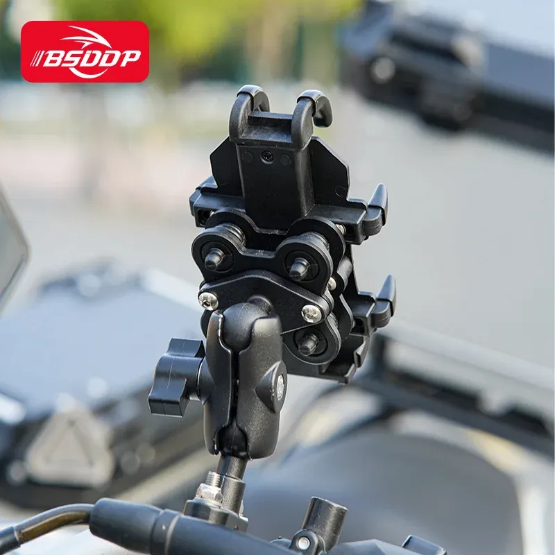 Aluminum Handlebar and Mirror Mount Phone Holder