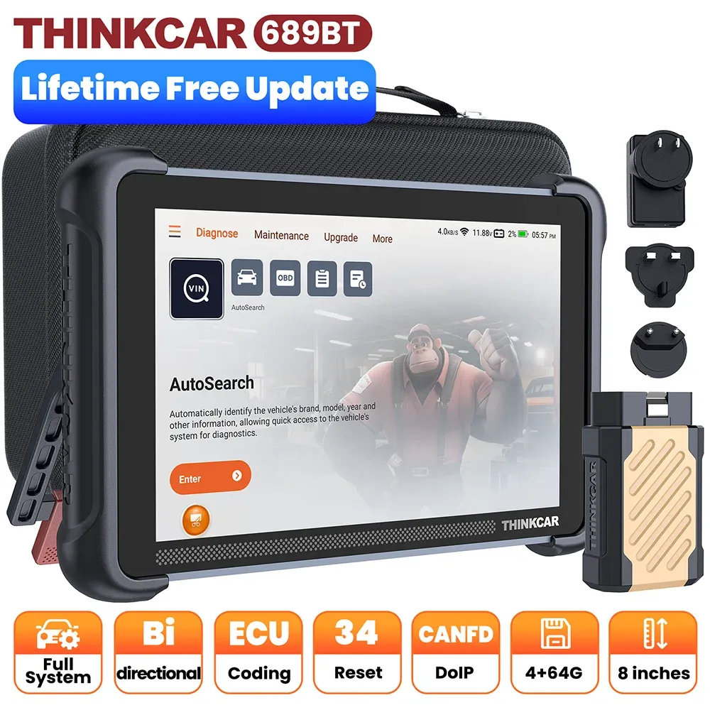 Thinkcar THINKSCAN 689BT Wireless OBD2 Diagnostic Scanner