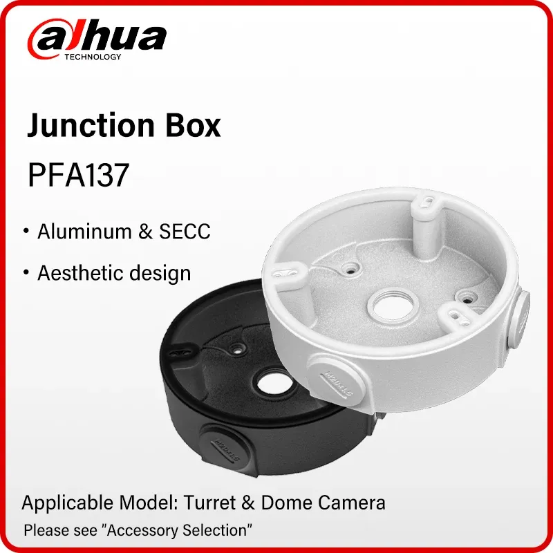 Dahua PFA137 CCTV Junction Box for Dome and Turret Cameras