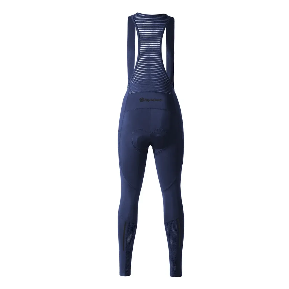 YKYW Women’s Spring Cycling Bib Tights with Dual Pockets