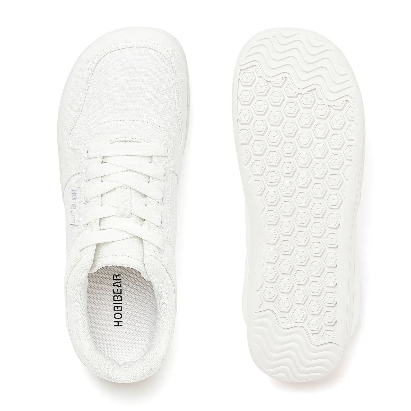 HOBIBEAR Wide-Toe Barefoot Walking Sneakers
