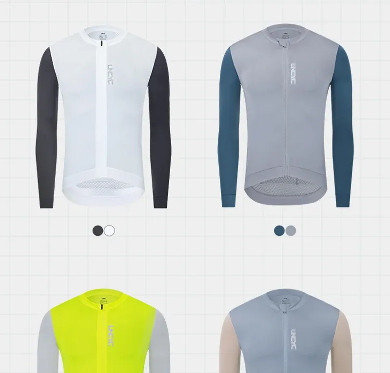 YKYWBIKE Men’s Spring Long-Sleeve Road Cycling Jersey