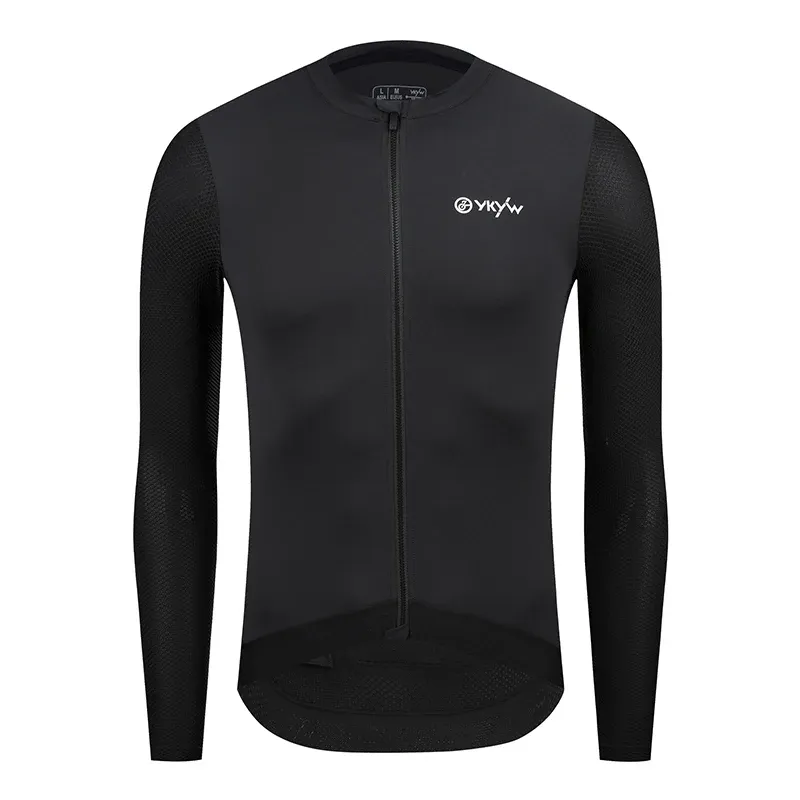 Ykywbike Long-Sleeve Aero Cycling Jersey