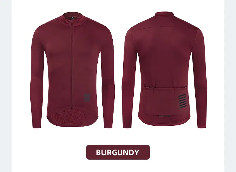 YKYW Men’s Thermal Fleece Cycling Jersey
