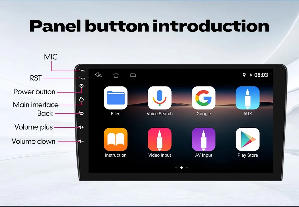 KUNFINE Android 13 Universal 2 Din Car Stereo