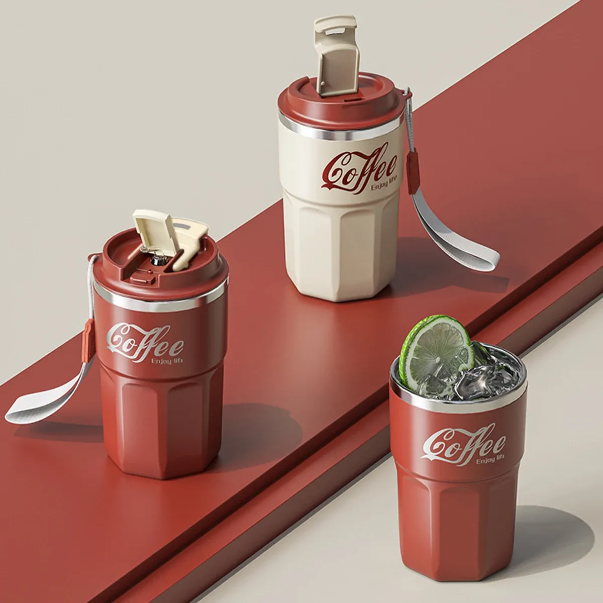 304 Stainless Steel Double-Wall Thermal Tumbler