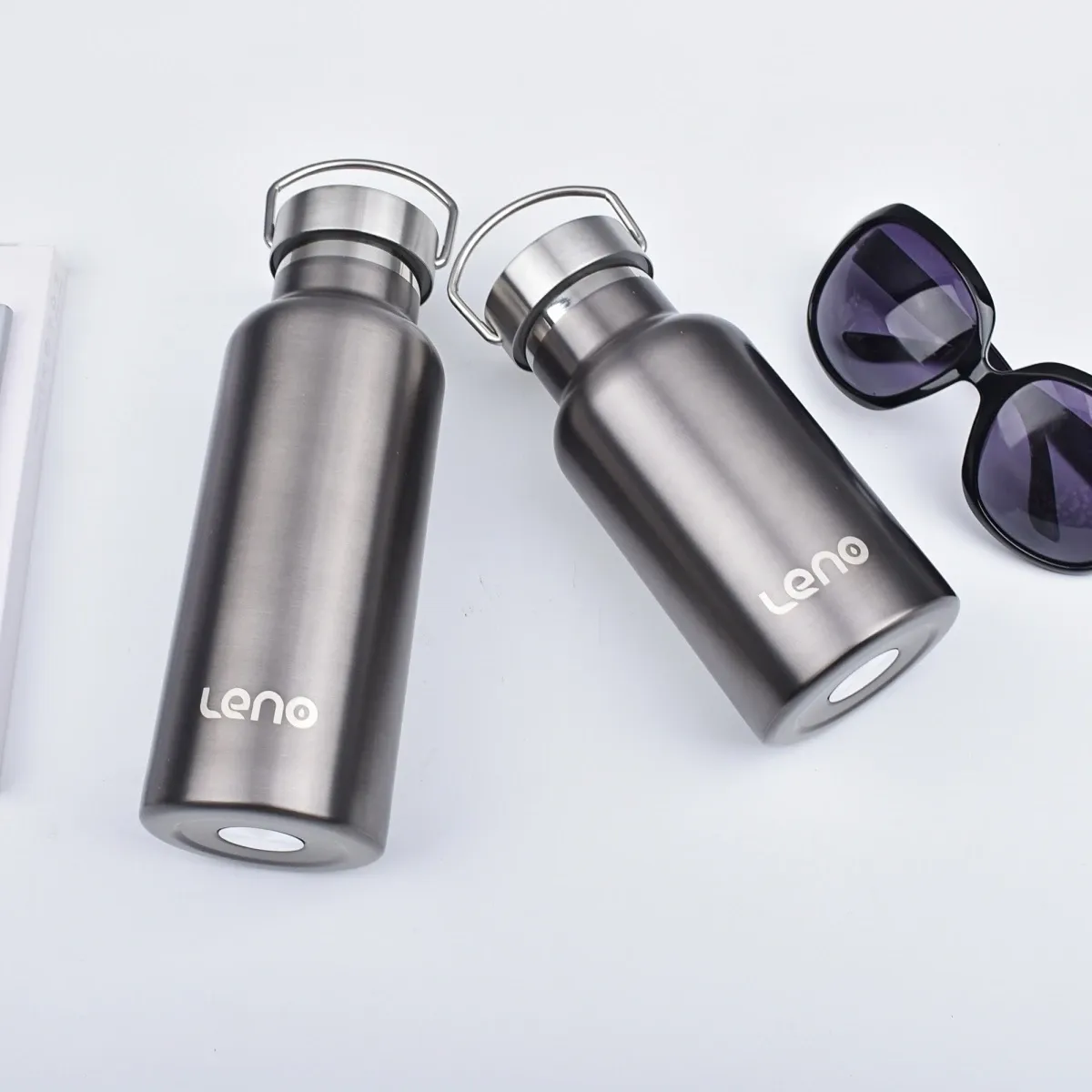 Leno Double-Wall Stainless Steel Vacuum Sport Bottle
