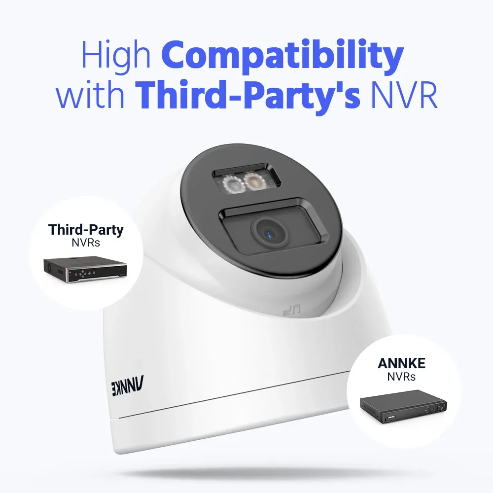Annke 8-Channel 4MP PoE NVR Security Camera Kit