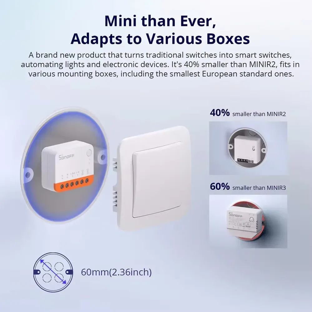 SONOFF Mini R4 WiFi Smart Switch Module