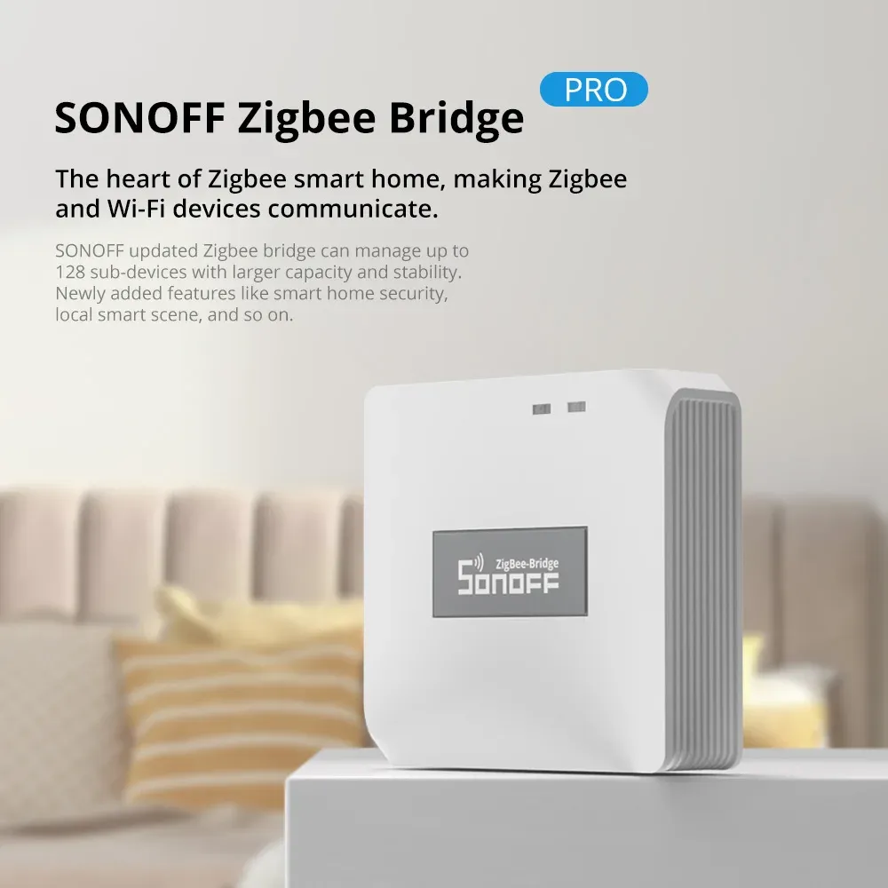 SONOFF ZigBee Bridge Pro Gateway for Smart Home Scenes