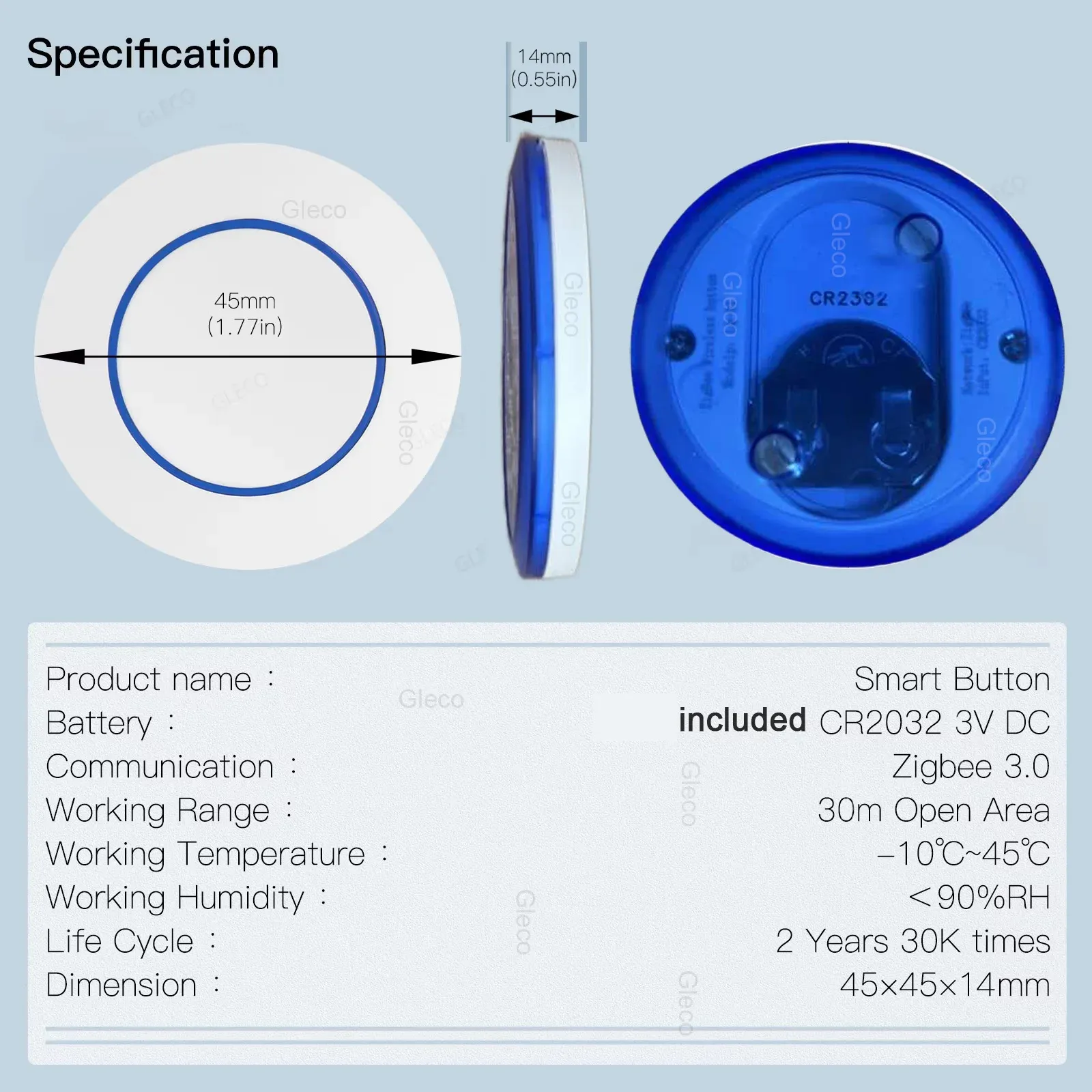 Tuya Zigbee Scene Button Remote Controller