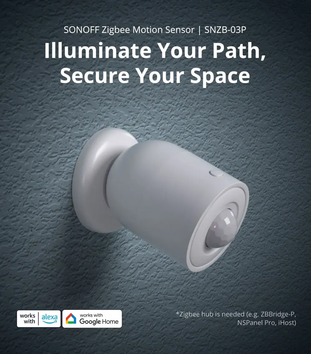 SONOFF SNZB-03P Zigbee Motion Sensor for Smart Automation