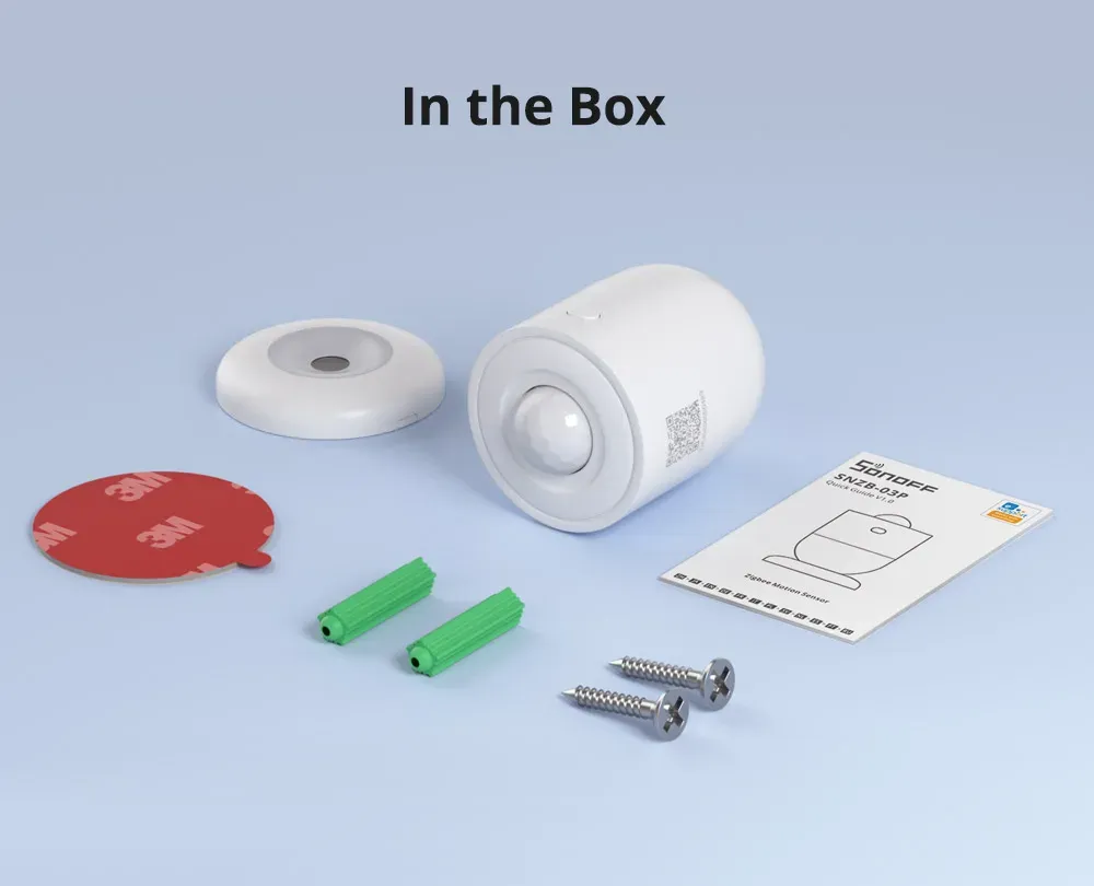SONOFF SNZB-03P Zigbee Motion Sensor for Smart Automation