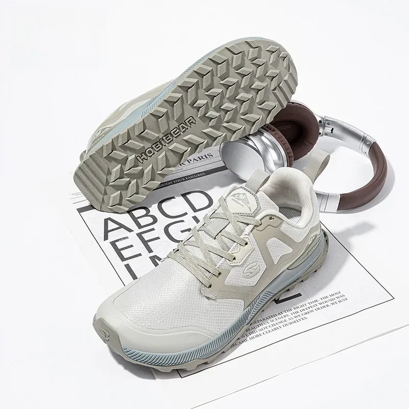 HOBIBEAR Wide-Fit Breathable Casual Sports Shoes