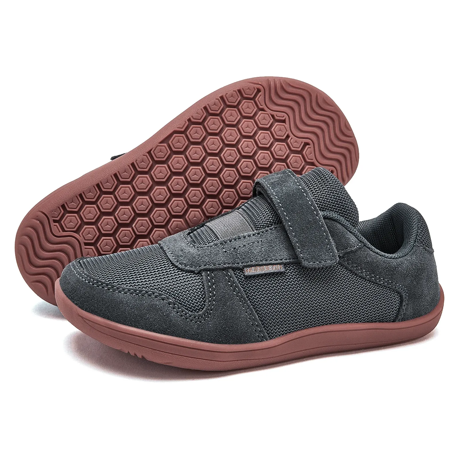 HOBIBEAR Kids Wide Toe Barefoot Sneakers