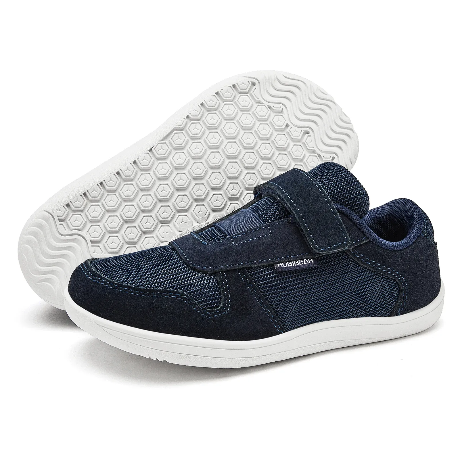 HOBIBEAR Kids Wide Toe Barefoot Sneakers