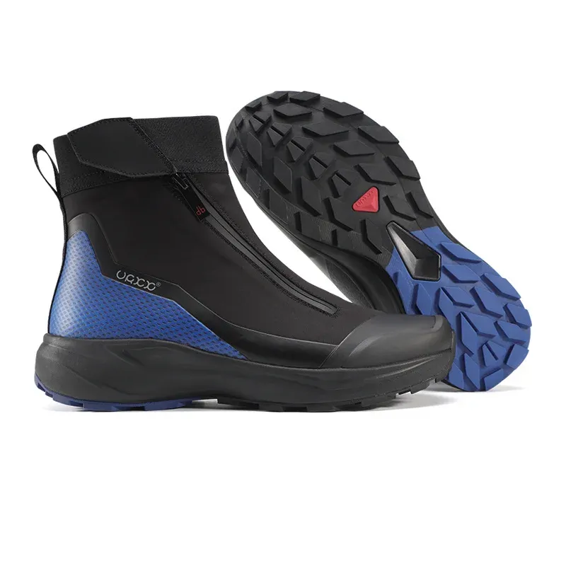 Pontallon Patchwork Zip-Top Street Sneaker Boots