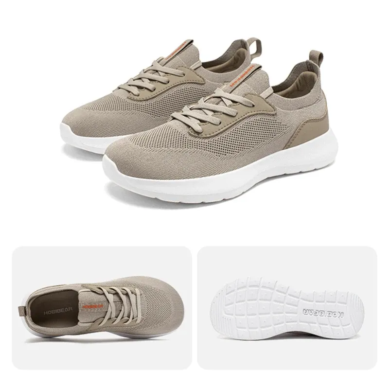 HOBIBEAR Wide-Toe Mesh Running Sneakers