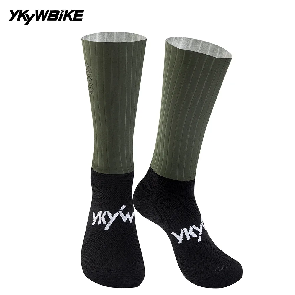 YKYW Aero Grip Cycling Knee-High Socks
