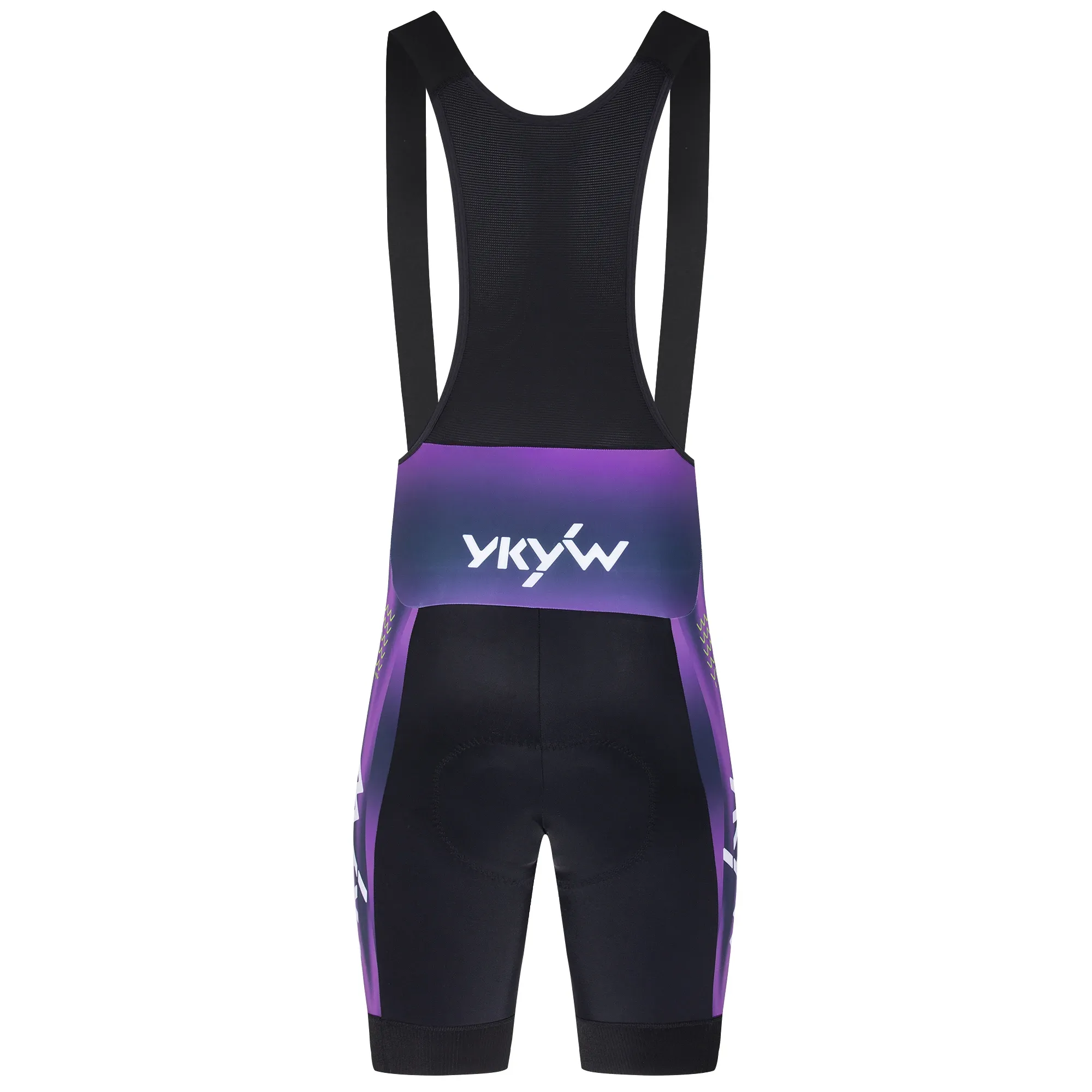 YKYWBIKE Men’s SPF 50+ Summer Cycling Jersey and Bib Shorts Set