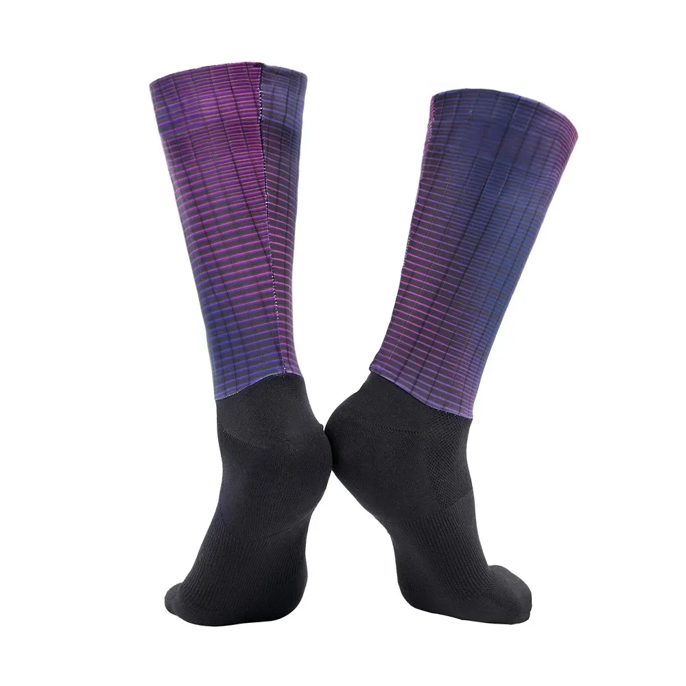 YKYW Aero Grip Knee-High Cycling Socks