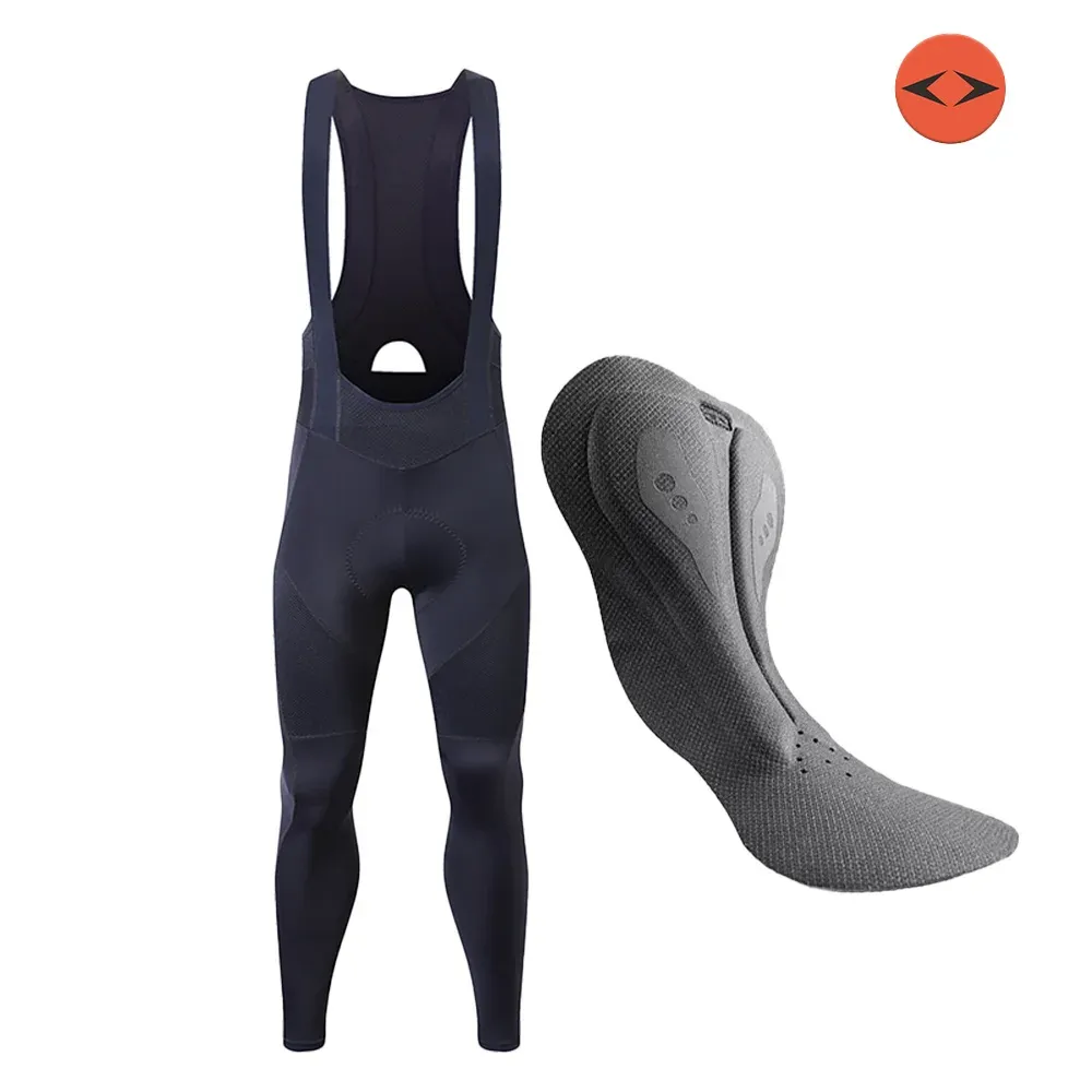 YKYW Men’s Cycling Bib Tights with Dual Pockets
