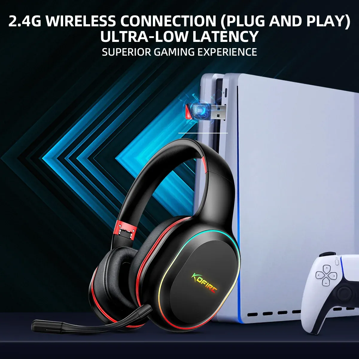 Kofire UG-05 Wireless Gaming Headset
