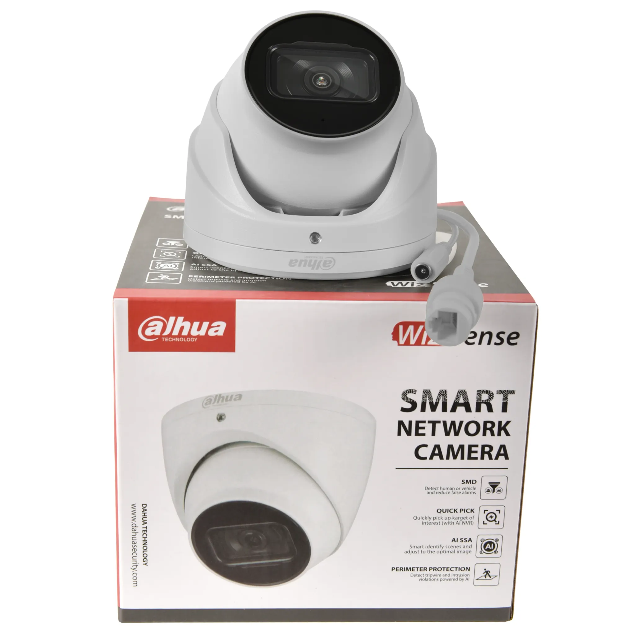 Dahua WizSense 8MP PoE Turret Security Camera