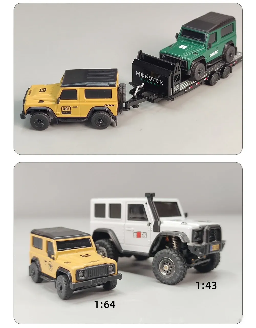 LDARC R01 Mini 1:64 Tabletop RC Crawler