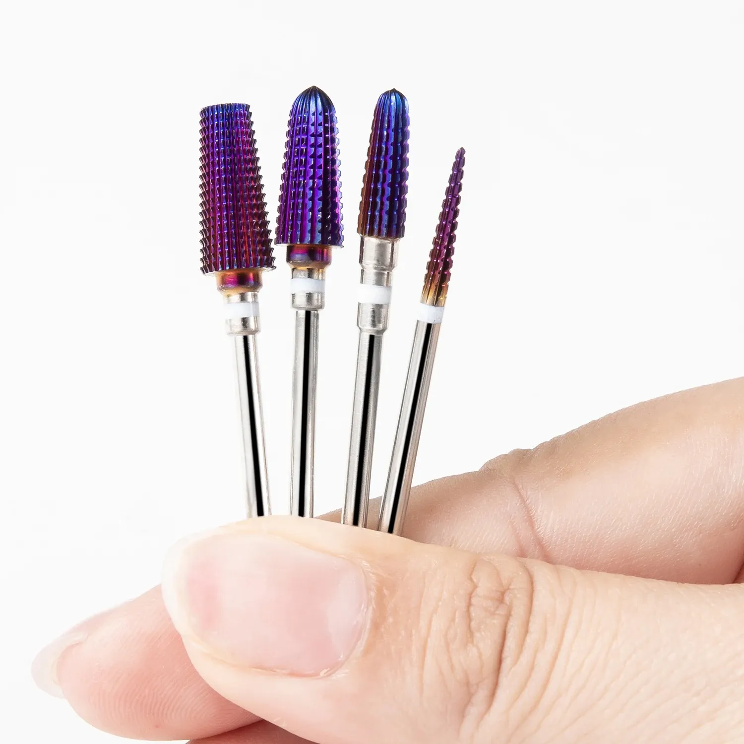 Purple Tungsten Carbide Nail Drill Bit