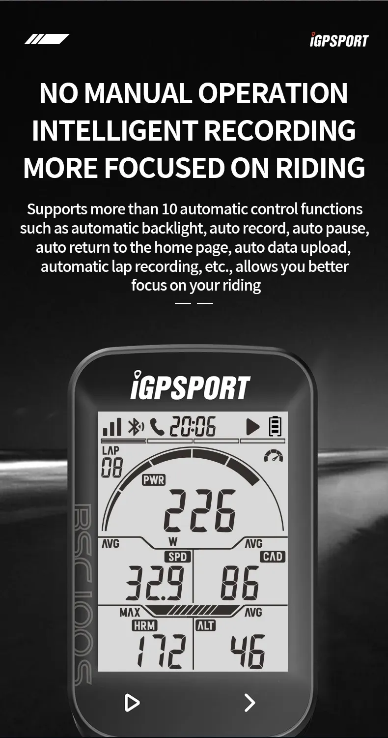iGPSPORT BSC100S Wireless Bike Computer