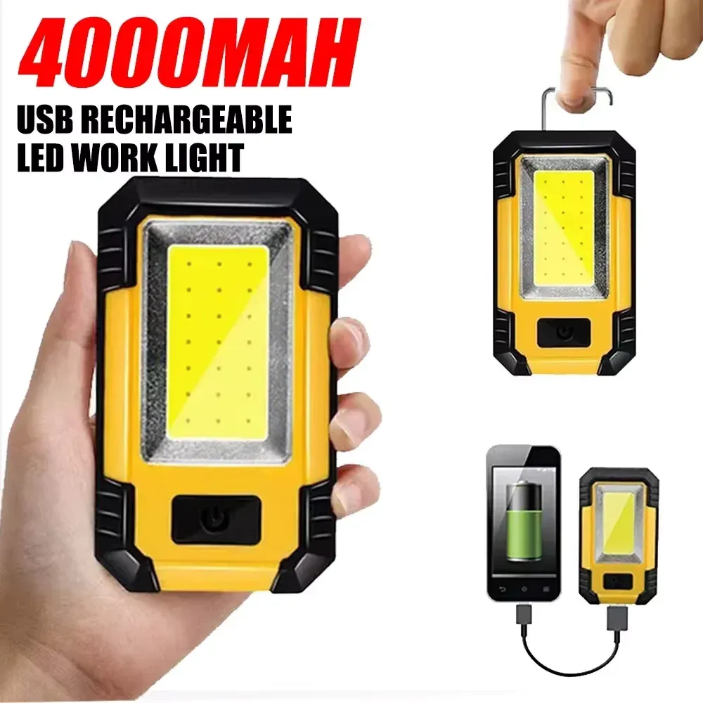 Heinast Magnetic COB Rechargeable Work Lantern