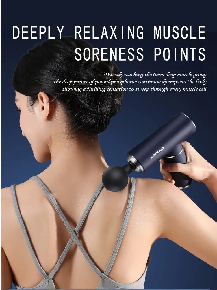 Lenovo N2/N3 Fascia Massage Gun with LED Touch Screen