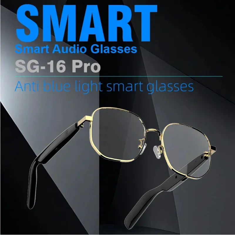 Lenovo SG-16 Pro Smart Audio Glasses with Bluetooth Headset