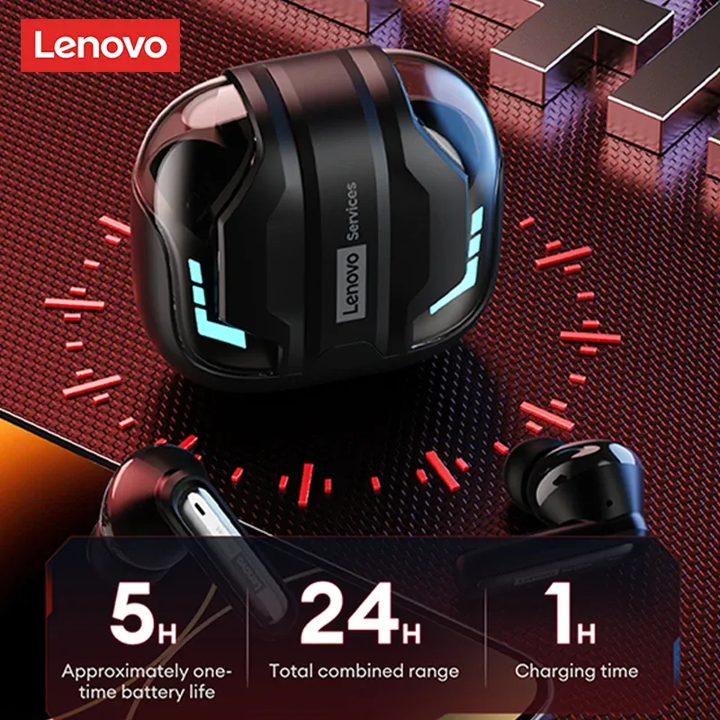 Lenovo GT103 Wireless Gaming Earbuds with Bluetooth 6.0