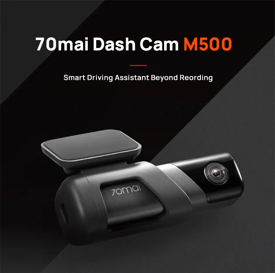 70mai M500 2K GPS Dash Cam
