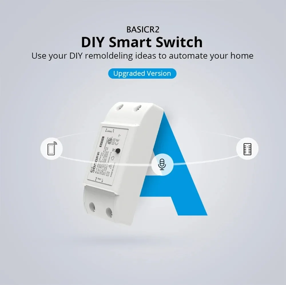 Sonoff BASICR4 Wi-Fi Smart Light Switch Module