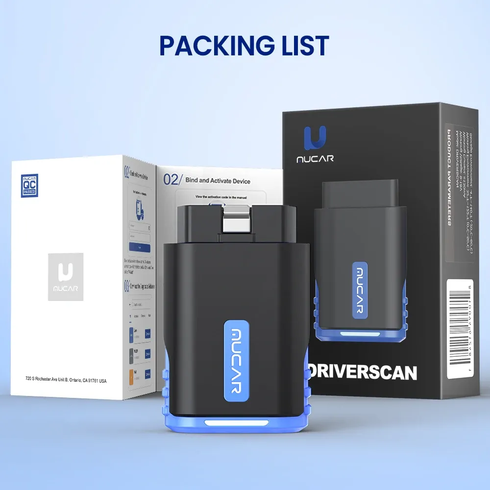 MUCAR DriverScan Bluetooth All-System OBD2 Diagnostic Scanner