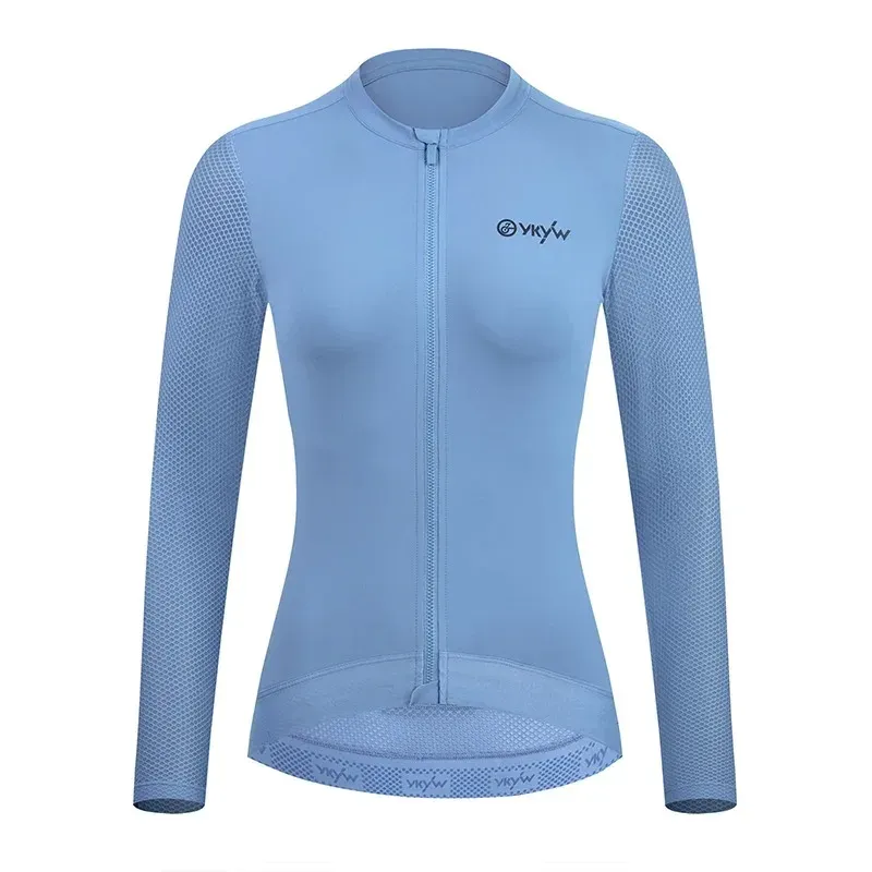 YKYW Women’s Summer Long-Sleeve Cycling Jersey