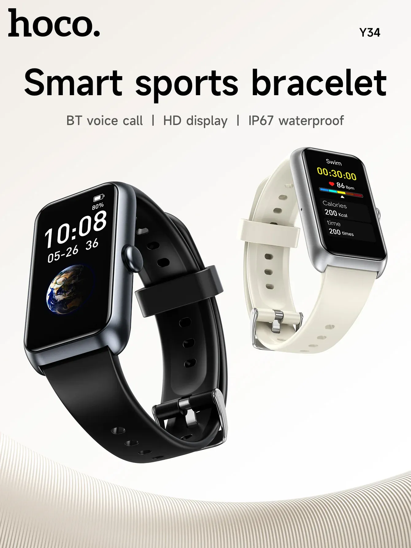 HOCO Y34 1.47-Inch Bluetooth Calling Smartwatch