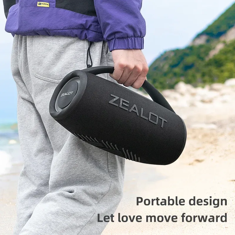 ZEALOT S97 80W Portable Bluetooth Speaker with RGB Light