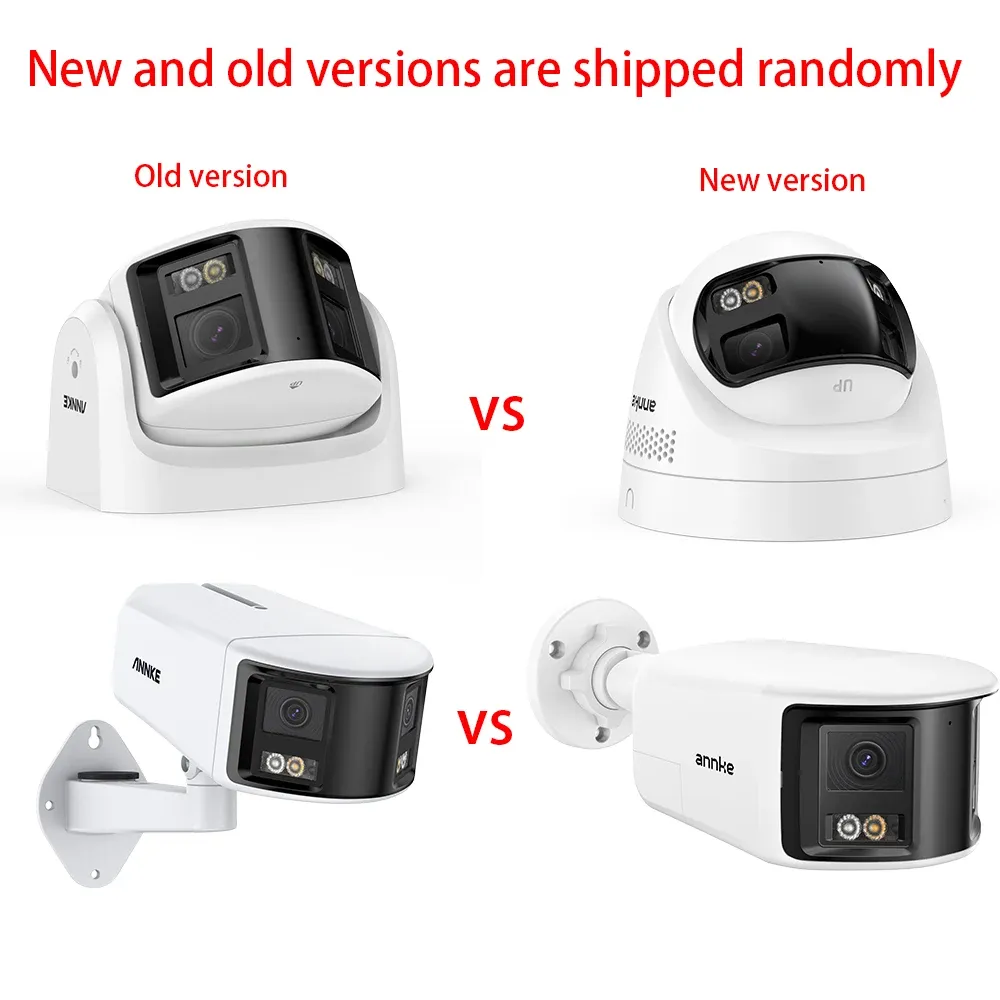 ANNKE I91DX 8MP Dual-Lens 180° Panoramic PoE Security Camera