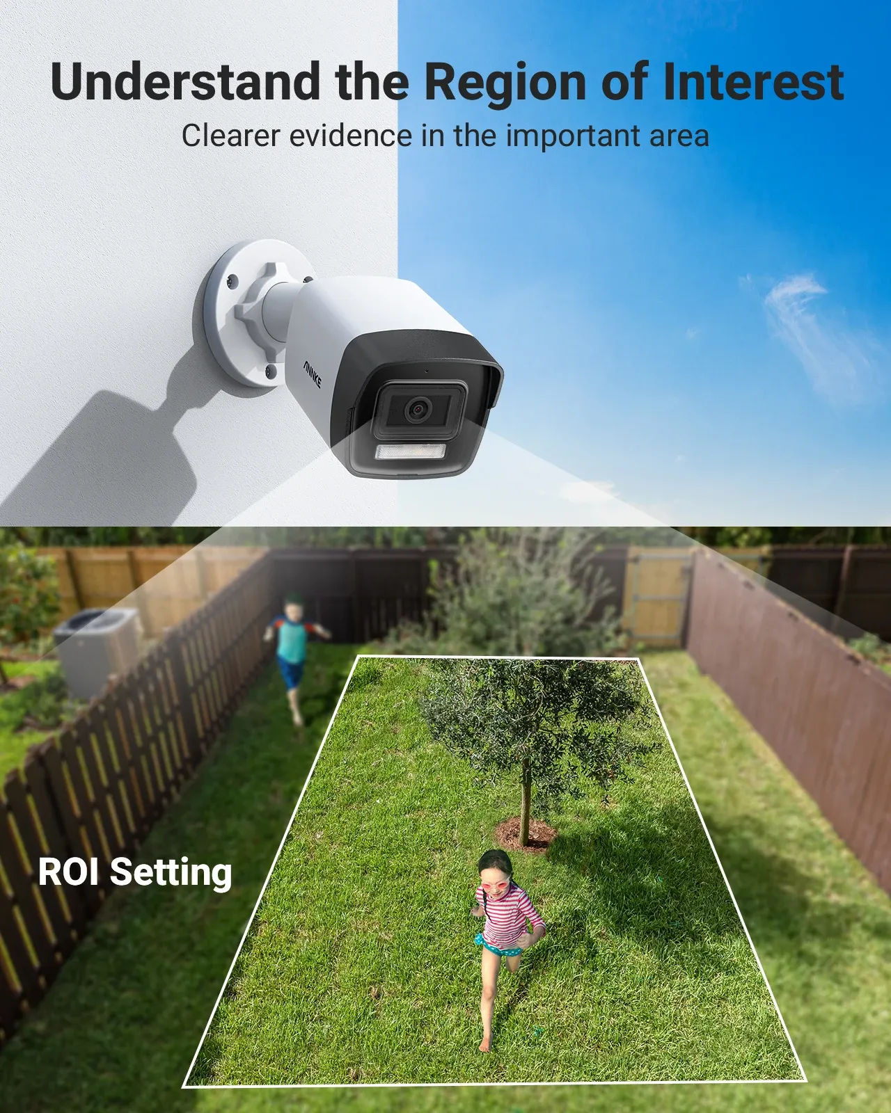 ANNKE 5MP PoE Indoor/Outdoor Bullet Security Camera