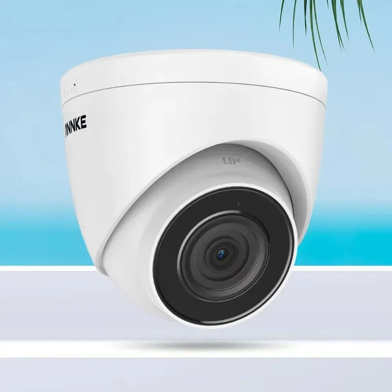 ANNKE 5MP PoE Turret Security Camera with Audio