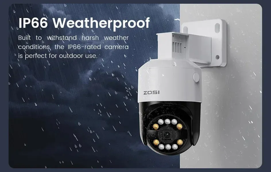 ZOSI 5MP PTZ PoE Add-On Security Camera