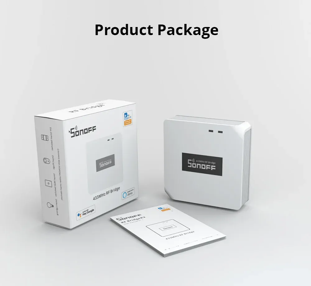 SONOFF RF BridgeR2 Smart RF-to-Wi‑Fi Home Hub