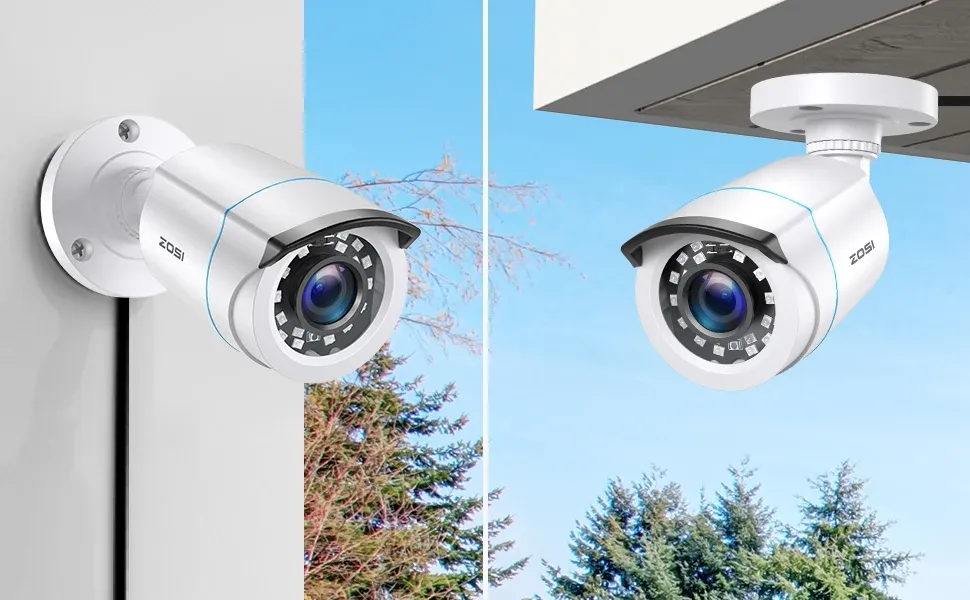 ZOSI 16-Channel 1080p H.265+ DVR Security Camera System