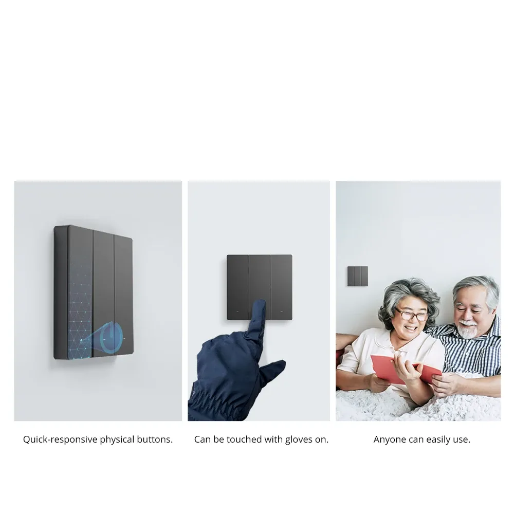 SONOFF M5 Smart Wall Switch for 80/86 Boxes